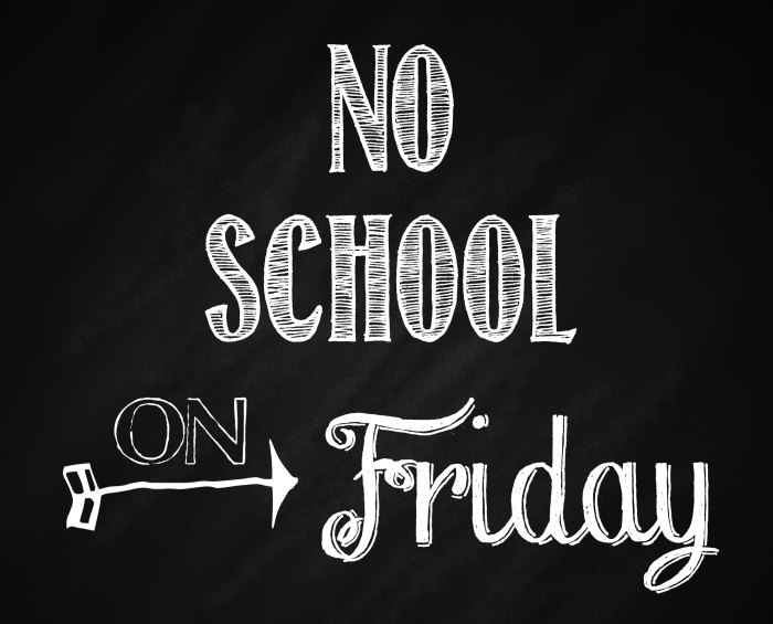 NO School Friday Oct. 13th